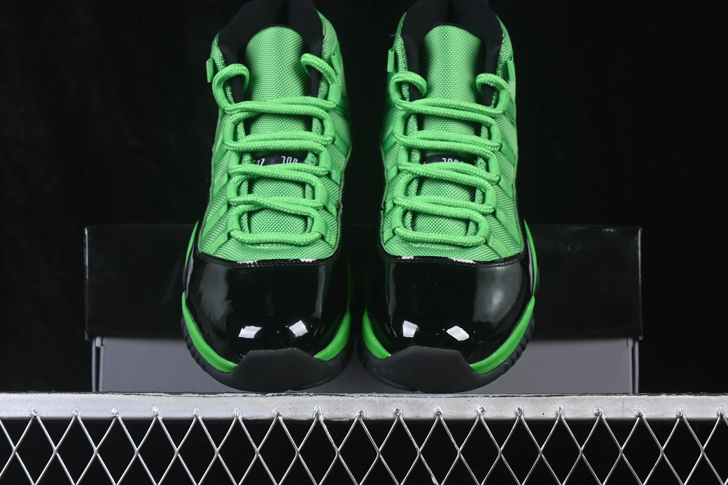 All categories Air Jordan Jordan series basketball shoes Air Jordan 11 Air Jordan 11 Retro AJ11 Joe 11 black green CT8012-310